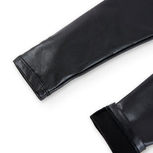 Cargar imagen en el visor de la galería, Leggings polipiel negro
