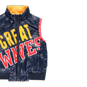 Chaleco reversible "Great Waves"