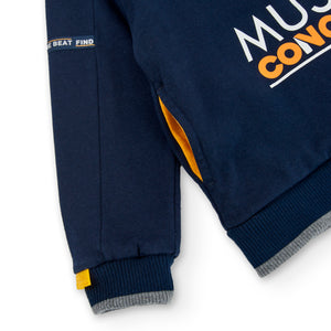 Polera "Music Concert" azul
