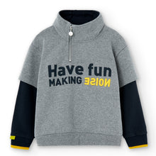 Cargar imagen en el visor de la galería, Polera &quot;Have Fun&quot; gris
