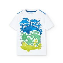 Cargar imagen en el visor de la galería, Polo marine Blanco
