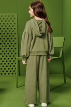 Cargar imagen en el visor de la galería, Conjunto buzo &quot;Amazing&quot; verde

