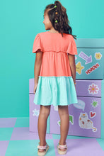 Cargar imagen en el visor de la galería, Vestido &quot;Be Happy&quot; turquesa
