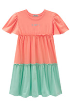 Cargar imagen en el visor de la galería, Vestido &quot;Be Happy&quot; turquesa
