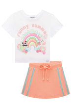 Cargar imagen en el visor de la galería, Conjunto falda short &quot;Funny Summer&quot;
