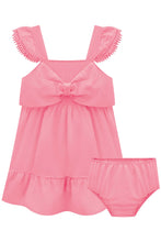 Cargar imagen en el visor de la galería, Vestido lazo chicle
