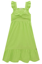Cargar imagen en el visor de la galería, Vestido lazo verde lima

