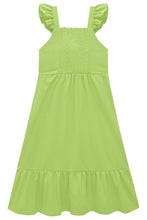 Cargar imagen en el visor de la galería, Vestido lazo verde lima
