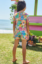 Cargar imagen en el visor de la galería, Conjunto short 3 piezas casitas

