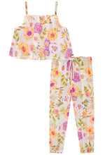 Cargar imagen en el visor de la galería, Conjunto pantalón flores
