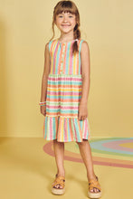 Cargar imagen en el visor de la galería, Vestido listado zig zag
