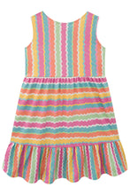 Cargar imagen en el visor de la galería, Vestido listado zig zag
