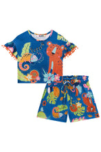 Cargar imagen en el visor de la galería, Conjunto short animalitos
