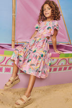 Cargar imagen en el visor de la galería, Vestido Jungle rosa
