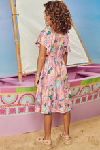 Cargar imagen en el visor de la galería, Vestido Jungle rosa
