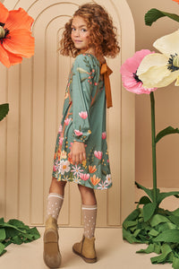Vestido osito verde