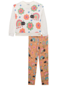 Conjunto caterpilar melón 6 años