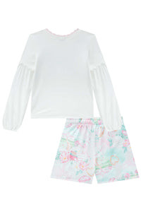 Conjunto short princess