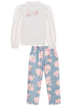 Cargar imagen en el visor de la galería, Conjunto &quot;Bloom&quot; flores celeste
