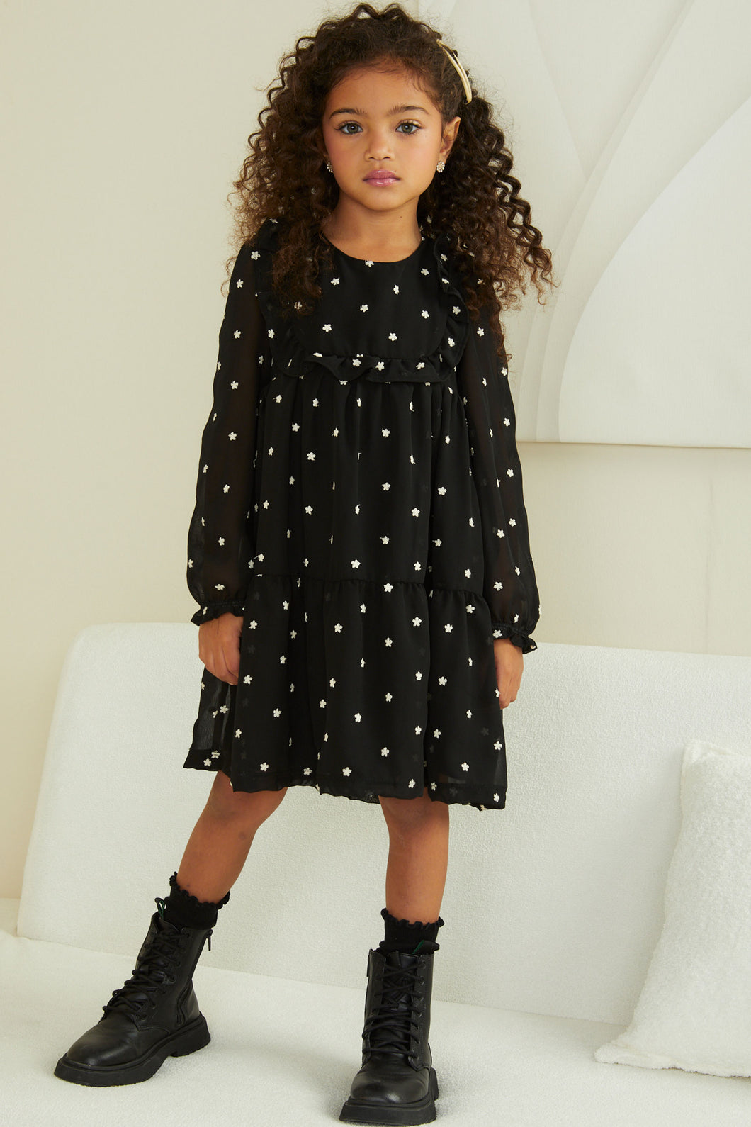 Vestido estrellas negro