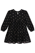 Cargar imagen en el visor de la galería, Vestido estrellas negro
