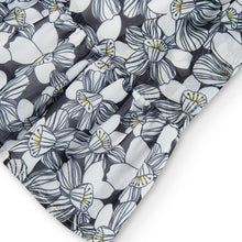 Cargar imagen en el visor de la galería, Vestido gasa flores negro
