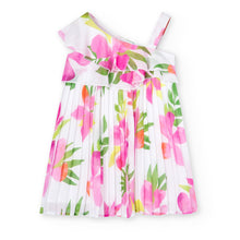 Cargar imagen en el visor de la galería, Vestido gasa plisado flores
