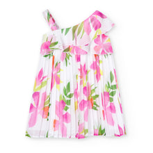 Cargar imagen en el visor de la galería, Vestido gasa plisado flores
