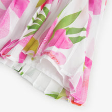 Cargar imagen en el visor de la galería, Vestido gasa plisado flores
