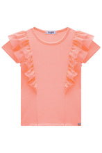 Cargar imagen en el visor de la galería, Polo tul neon Melón
