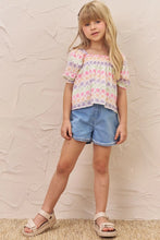 Cargar imagen en el visor de la galería, Conjunto short y blusa Flores

