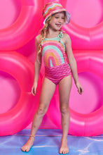 Cargar imagen en el visor de la galería, Ropa de baño + gorro arcoiris
