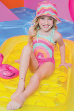 Cargar imagen en el visor de la galería, Ropa de baño + gorro arcoiris
