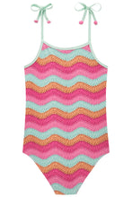 Cargar imagen en el visor de la galería, Ropa de baño + gorro arcoiris
