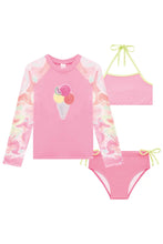 Cargar imagen en el visor de la galería, Set de baño 3 piezas Helados
