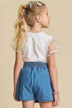 Cargar imagen en el visor de la galería, Polo tul Blanco
