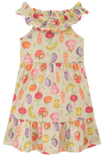 Cargar imagen en el visor de la galería, Vestido estampado verduras
