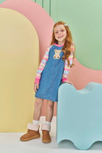Cargar imagen en el visor de la galería, Vestido denim Osito
