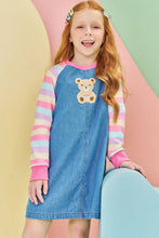 Cargar imagen en el visor de la galería, Vestido denim Osito
