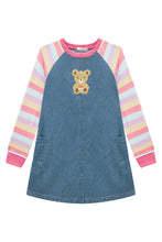 Cargar imagen en el visor de la galería, Vestido denim Osito

