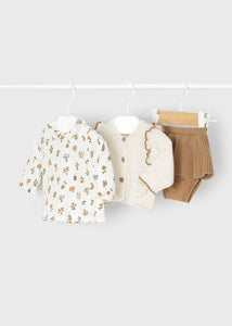 Conjunto falda tricot milk