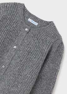 Rebeca tricot gris titanio