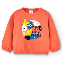 Cargar imagen en el visor de la galería, Polera flores naranja
