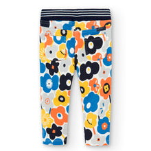 Cargar imagen en el visor de la galería, Pantalón felpa elástica flores colores
