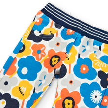 Cargar imagen en el visor de la galería, Pantalón felpa elástica flores colores
