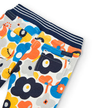 Cargar imagen en el visor de la galería, Pantalón felpa elástica flores colores
