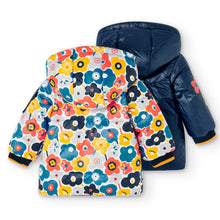 Cargar imagen en el visor de la galería, Casaca reversible flores colores
