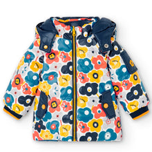 Cargar imagen en el visor de la galería, Casaca reversible flores colores
