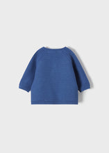 Cargar imagen en el visor de la galería, Cardigan tricot azul

