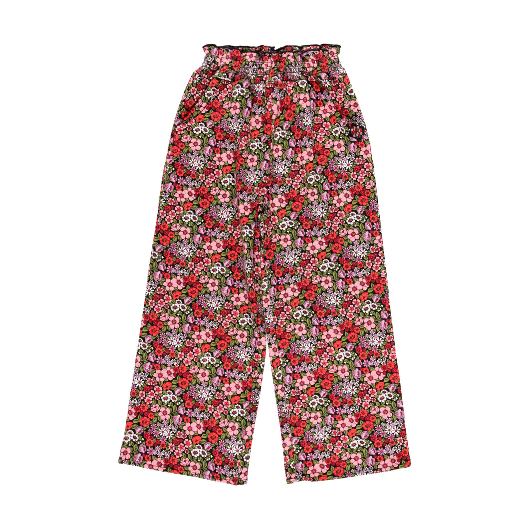 Pantalón punto flores